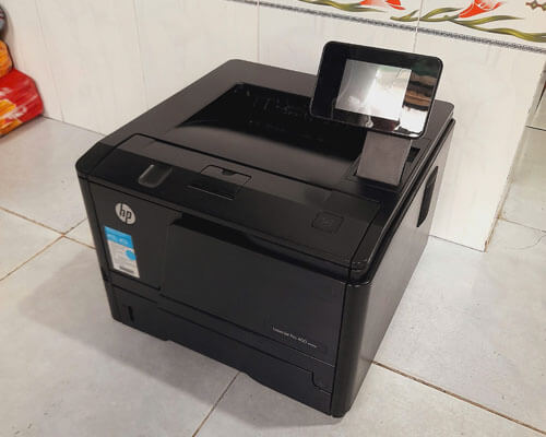 máy in hp pro 400 m401dn cũ in 2 mặt tự động qua mạng